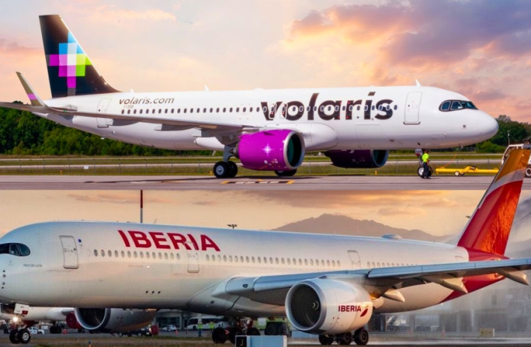 Volaris y española Iberia firman acuerdo de códigos compartidos