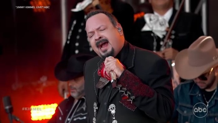 Pepe Aguilar, el primero en cantar mariachi en el programa de ‘Jimmy Kimmel Live!’
